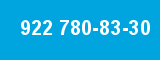 922 780-83-30 922 780-83-30